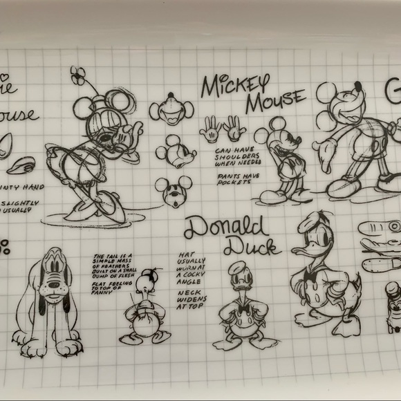 Disney Sketchbook Series 13” Rectangular Platter - Picture 3 of 16